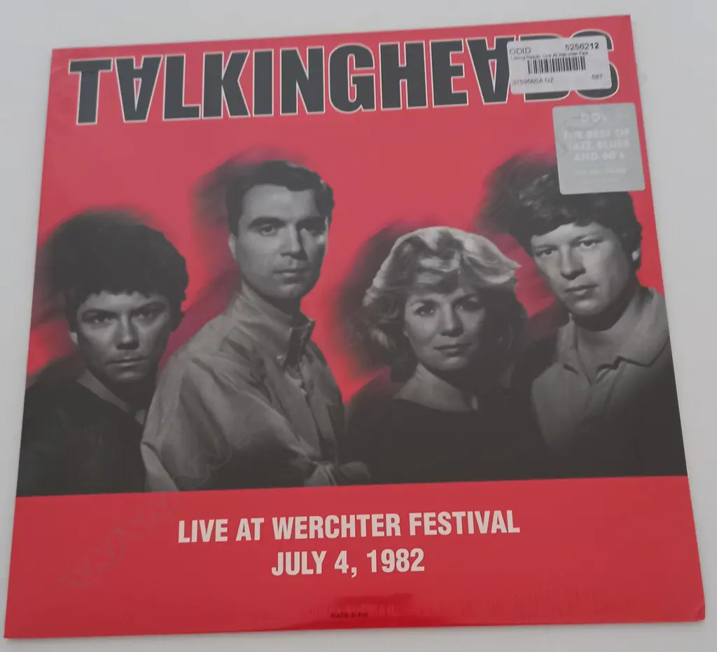 Talking Heads, Live At Werchter Festival July 4, 1982, (Sealed Album) Image 1++